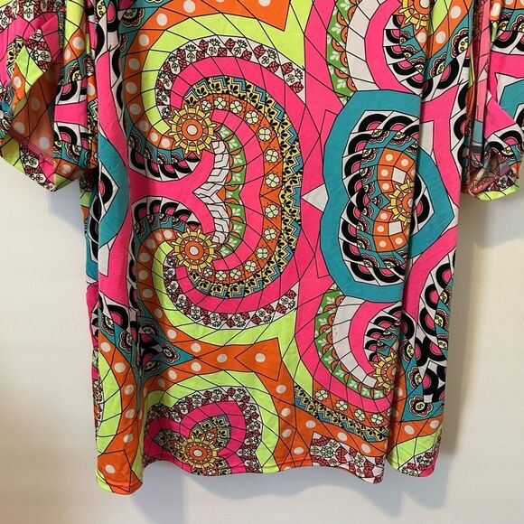 Lane Bryant Multicolor Swim Coverup - Picture 2 of 11
